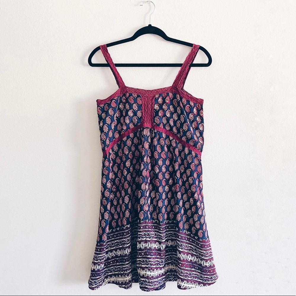 House Of Harlow Dark Boho Dress Size Medium